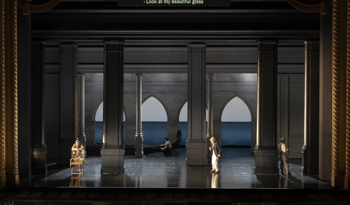 performers on stage